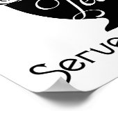 Sweet Tea Served Daily Restaurant Sign Poster (Hoek)