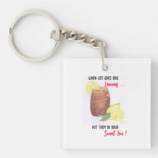Sweet Tea Sleutelhanger (voorkant)