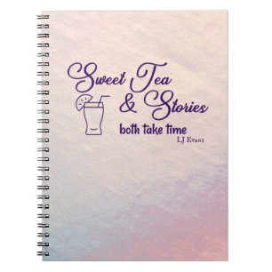 "Sweet Tea & Stories"-laptop Notitieboek