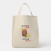 Sweet Tea Tote Bag (Achterkant)