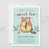 Sweet Tea | Uitnodiging voor kinderen van Birthday (Voorkant)