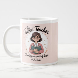 Sweet Teacher - Zacht en mooi Grote Koffiekop