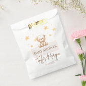 Sweet Teddy Bear Baby Shower Bedankzakje (Gezegeld)