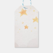 Sweet Teddy Bear Baby Shower Cadeaulabel (Achterkant)