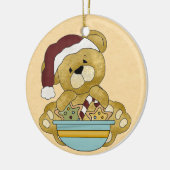 Sweet Teddy Bear Ornament (Links)