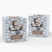 Sweet Teddy Bear Pilot Shower Boy Favoriete Box Bedankdoosjes