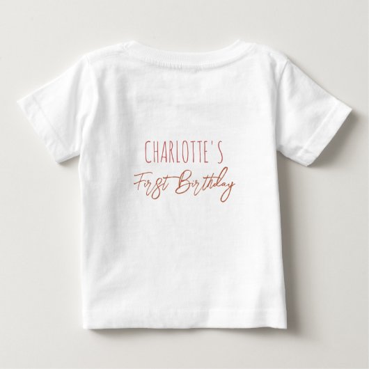 Sweet teddy beer verjaarfeest (Achterkant)