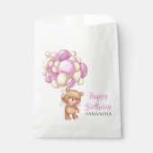 Sweet Teddy Girl Bedankzakje (Voorkant)