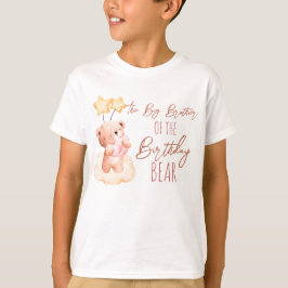 Sweet teddybeer verjaardagsfeest gepersonaliseerd  t-shirt