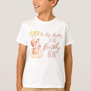 Sweet teddybeer verjaardagsfeest gepersonaliseerd  t-shirt