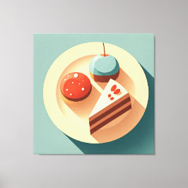 Sweet Temptages Canvas Afdruk