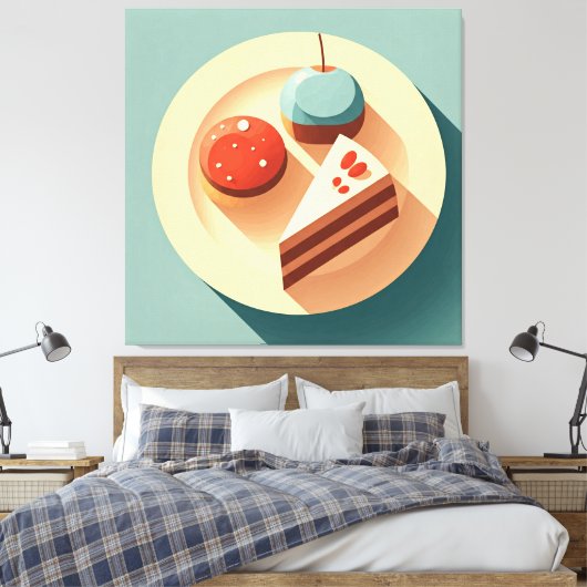 Sweet Temptages Canvas Afdruk (Insitu (Slaapkamer))