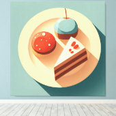 Sweet Temptages Canvas Afdruk (Insitu (Houten vloer))