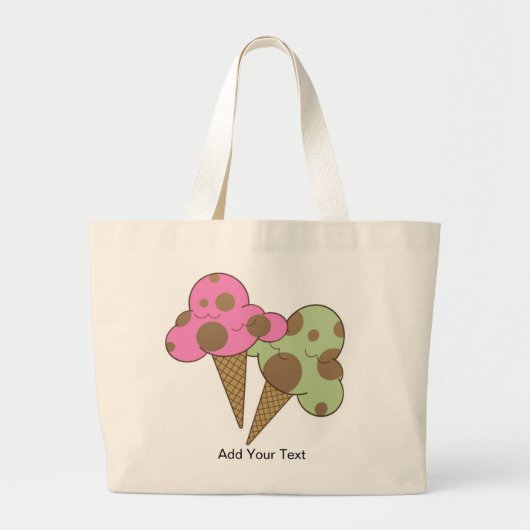 Sweet Temptages Grote Tote Bag (Voorkant)