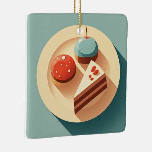 Sweet Temptages Keramisch Ornament (Rechts)