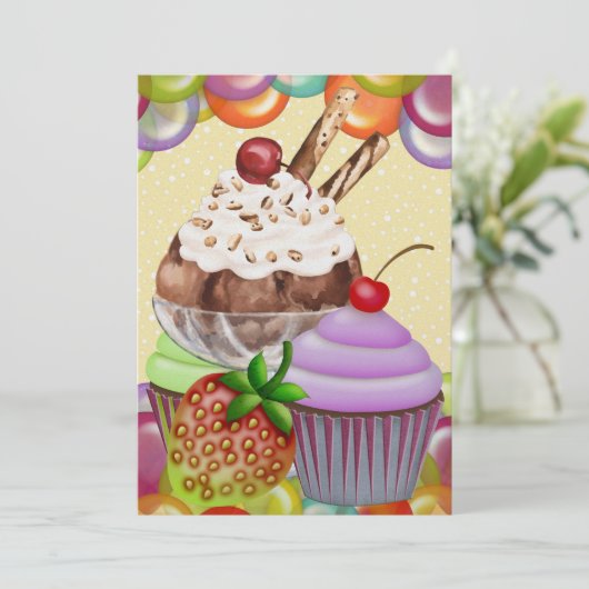 Sweet Temptations - SRF Kaart (Staand voorkant)