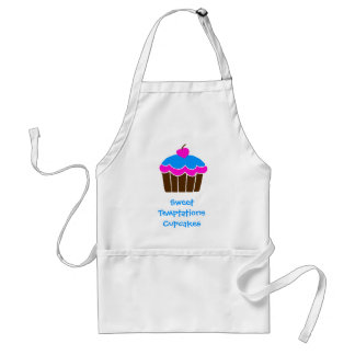 Sweet Temptures Cupcakes Apron Standaard Schort