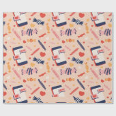 Sweet Text Love Wrapping Paper Cadeaupapier (Vlak)