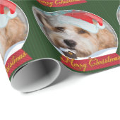 Sweet Tibetan Terrier Santa Collectie Cadeaupapier (Rol Hoek)