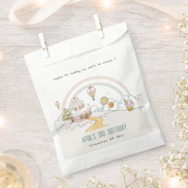 Sweet Time Snoep Kute Pastel Kids Birthday Bedankzakje