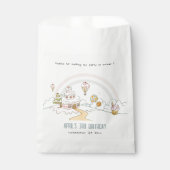 Sweet Time Snoep Kute Pastel Kids Birthday Bedankzakje (Voorkant)