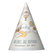 Sweet Time Snoep Kute Pastel Kids Birthday Feesthoedjes (Voorkant)