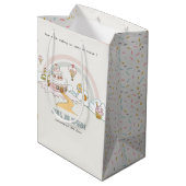 Sweet Time Snoep Kute Pastel Kids Birthday Medium Cadeauzakje (Achterkant Gekanteld)
