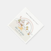 Sweet Time Snoep Kute Pastel Kids Birthday Servet (Hoek)