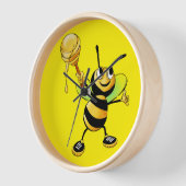 Sweet Time with Our Honey Bee Clock! 🍯🐝 (Hoek)