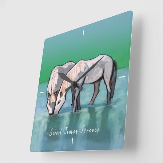 Sweet Times Forever Grote klok (Hoek)