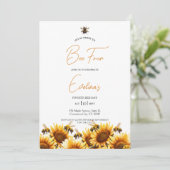 Sweet to Be Elegant Verjaardag Uitnodiging (Staand voorkant)