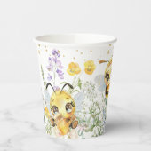 Sweet to Bee' Birthday Party Papieren Bekers (Links)