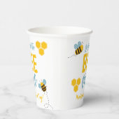 Sweet to Bee Een 1e Bijendag Verjaardagsfeest Papieren Bekers (Rechts)