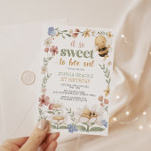 Sweet to Bee One Modern Schattige 1e Verjaardag Kaart