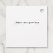 Sweet To Bee Three Third Birthday Bees Honeycomb Bedankjes Labels (Achterkant)