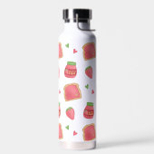 Sweet Toast en aardbeienjam Waterfles (Links)
