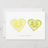 Sweet Together sparen de Datum Save The Date (Voorkant)