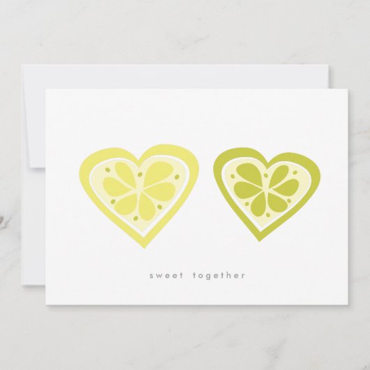 Sweet Together sparen de Datum Save The Date (Voorkant)