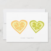 Sweet Together sparen de Datum Save The Date (Voorkant)