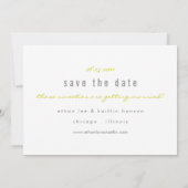Sweet Together sparen de Datum Save The Date (Achterkant)
