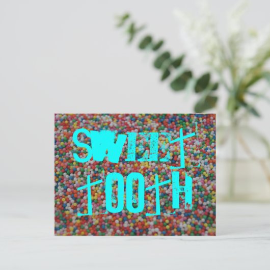 Sweet Tooth-Briefkaart Briefkaart (Staand voorkant)