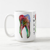 Sweet Tooth Dental Coffee Mug Koffiemok (Links)