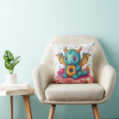 Sweet Tooth Dragon grote print Kussen (Stoel)