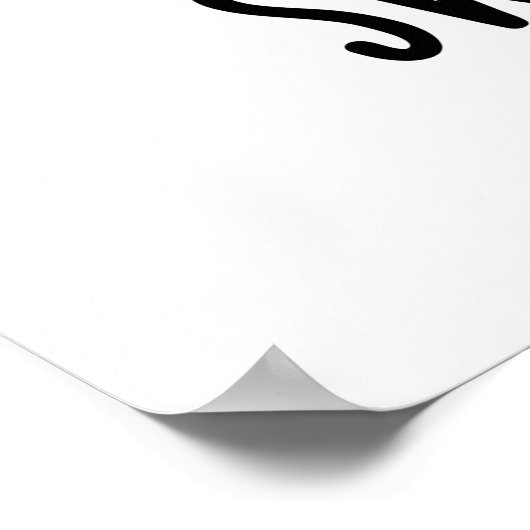 Sweet Tooth Funny Dental Pun Poster (Hoek)