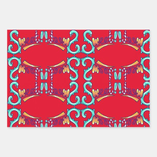 "Sweet Tooth" Inpakpapier Vel (Voorkant 3)