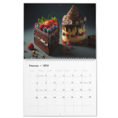 Sweet Tooth, kleurrijke kake-desserts Kalender (Feb 2026)