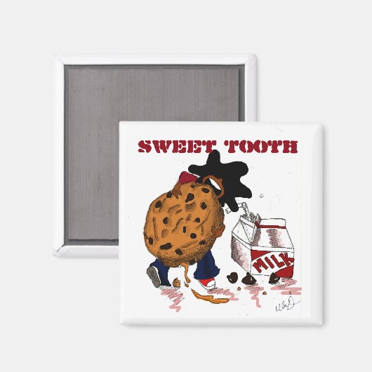 Sweet Tooth Magneet (Voorkant / Achterkant)
