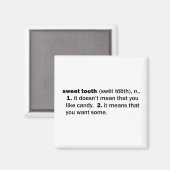 Sweet Tooth Magneet (Voorkant / Achterkant)