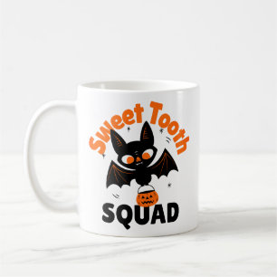 Sweet Tooth Squad Halloween Mok – Vleermuis met Po