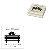 Sweet Tortelduifjes bruiloft Rubberstempel (Gestempeld)